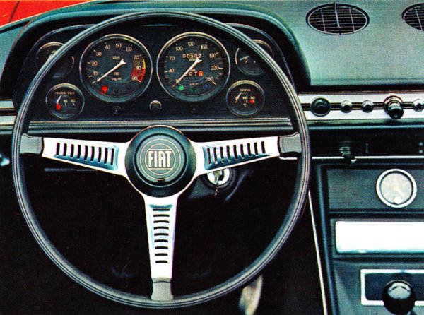 Fiat Dino Spider 2000 instrumenti